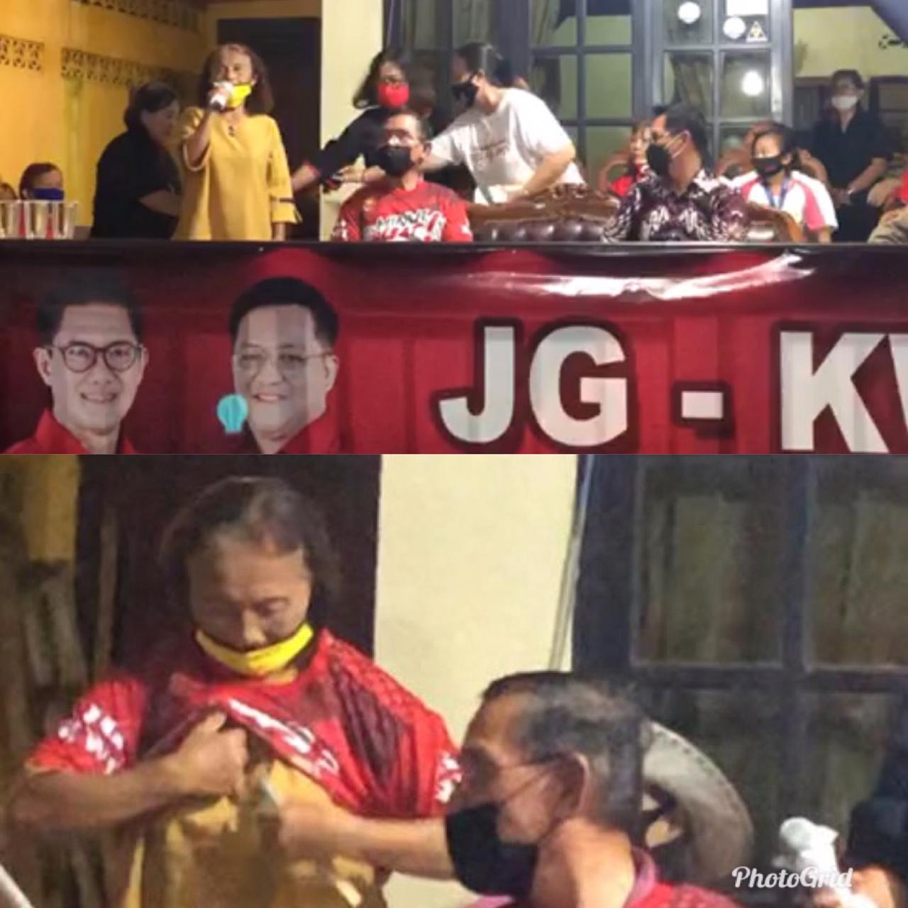 Peresmian Posko Pemenangan, Ketua Golkar Kawiley ‘Putar Kemudi’ Dukung JGKWL